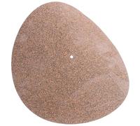 Hemobllo Record Player Mat Cork 12-Inch 297Mm Diameter 1Mm Thickness Slipmat Anti-Vibration for Vinyl Turntables in Home and Dj Environments