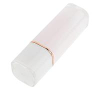 Hemobllo Refillable Empty Lipstick Tube with Four Leaf Design, Lightweight Pp Plastic Container for DIY Lip Gloss Making, 3.5g Capacity, Convenient Closure, for Makeup and On-the-go