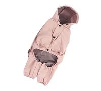 Hemobllo Reflective Puppy Raincoat Adjustable Dog Hoodie for All Seasons Breathable Pet Clothes for Stylish Pets for Rainy Days