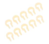 Hemobllo Refrigerator Door Hinge Shims 0.3' Inner Diameter 0.2' Thickness 10pcs Plastic Washers Easy Installation Improves Stability for Freezer Door Hinge in Commercial Environments