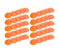 Hemobllo Resist Fading and Wear 50pcs Orange Color Correction Gel Sheets Pet Material for LED Lights and Lamps for DIY Lighting Projects and Living Rooms Atmosphere Upgrade
