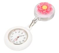 Hemobllo Retractable Nurse Watch Clip on Pocket Watch for Nurses and Women with Quartz Movement and Glass Cover, for Healthcare and Nursing Professionals