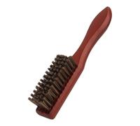 Hemobllo Retro Beard Brush Supple Bristle Hair Barber Tools for Men Beard Care in Bathroom Salon