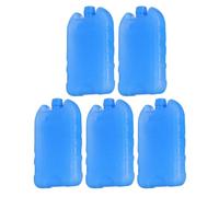 Hemobllo Reusable Ice Packs PE Material 5pcs Designed to Enhance Cooling Performance and Comfort for Lunch Boxes and Air Cooler Fans for Back to School Party and Hot Summer Days
