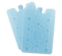 Hemobllo Reusable Ice Packs Sustainable 2pcs PE Material Fast-freezing Cooling Packs Cooler Accessories for Lunch Box and Perishable Goods for Everyday Use and Cold Chain Logistics