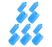Hemobllo Reusable Pe Ice Packs for Small Air Conditioner and Coolers, 10pcs Leakproof Cooling Gel Blocks for Home and Office Use, Cold Packs for Heat Sensitive People