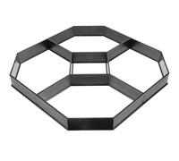 Hemobllo Reusable Plastic Path Maker Mold Concrete Paving Mold for Garden Walkways and Outdoor Patio Use