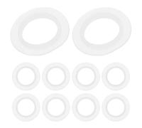 Hemobllo Rings for with Universal Leakproof Seal Fit Design 10pcs Silicone Strainer Washer Replacement Plug Spout Gasket Kitchen Bathroom Bath Sink Tub