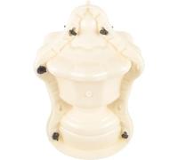 Hemobllo Roman Column Ball Mold Plastic Concrete Molds Beige Ball Shaped Lightweight Easy to Use DIY Craft for Villa and Street Decoration