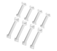 Hemobllo Roman Column Cake Pillars White 8pcs Tiered Cake Supports for Wedding Cake Decoration Easy Installation