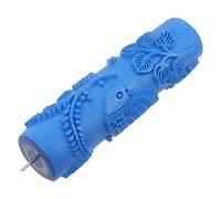 Hemobllo Rubber Embossing Texture Roller 7 Inch Decorative Paint Roller for Artists and Homeowners for Grain Painting and Wall Decoration Painting