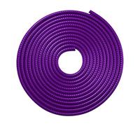 Hemobllo Rubber Seal Strips for Car Parts Door Stoppers Protector Guard Easy Install Push-trim Purple