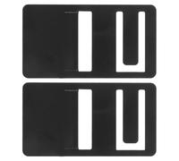 Hemobllo Rv Fridge Door Prop Clips Made of Sturdy Abs Material 2pcs Minimizing Vibrations and Movements, Simple Installation for Refrigerator Door Locks for Secure Rv Refrigerator Use