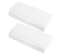 Hemobllo Safety 3-Gang Plug Socket Covers 2Pcs Waterproof Socket Protector Box Splash Guard for Home, Kitchen and Bathroom Electrical Outlets