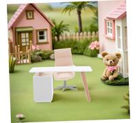 Hemobllo Scale Miniature Furniture Portable Compact DIY Dollhouse Accessories for Creative Scenes and Role Playing
