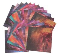 Hemobllo Scrapbook Background Paper 24 Sheets Patterned Cardstock for DIY Material Paper and Origami Crafts Single-Sided 6 X 6 Inches