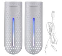 Hemobllo Shoe Dryer Portable Abs Electric Shoe Deodorizer White USB