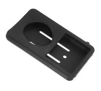 Hemobllo Silicone Music Player Cover Black Soft Silicone Protector for Classic 80G 120G 160G with Detachable Keychain Suitable for Travel and Daily Use