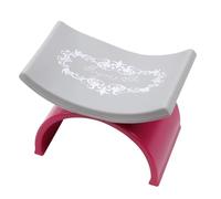 Hemobllo Silicone Nail Hand Pillow U-shaped Wrist Cushion Removable Portable Manicure Hand Rest Cushion for Nail Care in Red