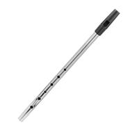 Hemobllo Silver D Key Soprano Recorder Copper Flute Instrument with Gentle Sound and Deformation Resistant Features, Beginner Music Recorder for Practice and Performance