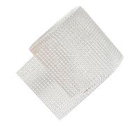 Hemobllo Silver Rhinestone Mesh Roll 24 Rows Crystal Diamond Ribbon Trim for Wedding Cake Decoration, Cuttable Non-edible Cake Topper Ribbon Suitable for Banquets and Birthday Parties