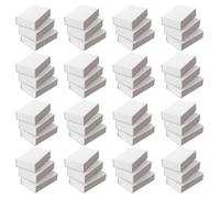 Hemobllo Sliding Lid Match Box 50Pcs Blank Match Holders with Double Sided Striker Paper for Fireplace and Home
