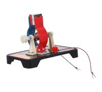 Hemobllo Small Electric Motor Model Kit for Stem Physics Experiment, DIY Dc Motor Educational Science for School Labs and Physical Science Learning