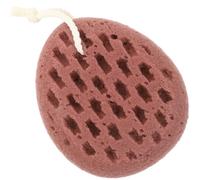 Hemobllo Soft Bath Exfoliating Sponge Shower Scrubber Back Scrubber Sponge Skin Cleaning Tool 1pcs Brown Water Drop Shape Bath Supplies for Men and Women