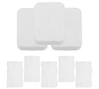 Hemobllo Soft Cotton Pads 8Pcs Reusable Makeup Remover for Facial Cleansing and Exfoliating with Thickened Degreased Finish for Beauty Use