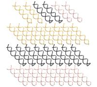 Hemobllo Spiral Hairpins Alloy Material 30pcs Hairdressing Tool with Small round Ball Head Keeps Hairstyle Day, for Creating Messy Bun and Flower Hairstyles