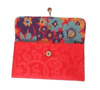 Hemobllo Spring Festival Red Packet Embroidered Cloth Money Pouch, Creative Coin Pouch, Portable Practical Gift Bag for New Year and Weddings