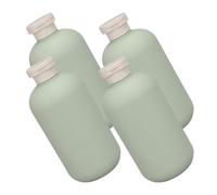 Hemobllo Squeezy Travel Shampoo and Lotion Bottles 4Pcs 500Ml Reusable Bottles with Flip Cap for Travel and Shower Use