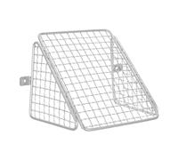 Hemobllo Stainless Steel Side Drain Cover with Leaf Guard Universal Fit and Removable Construction for Floor Drain and Balcony Drainage Systems