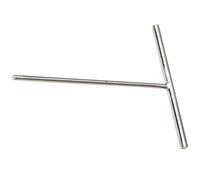Hemobllo Stainless Steel T Shape Crepe Spreader for Kitchen Use Sturdy Construction and Smooth Design, Professional Pancake Spatula Tool for Even Batter Spreading
