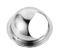 Hemobllo Stainless Steel Vent Cover Round Chimney Cap for Kitchen Exhaust Fan Extractor Vent Rainproof Design Easy Installation