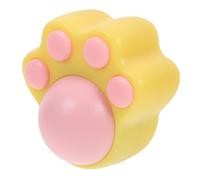 Hemobllo Sticky Catnip Rotatable Interactive Paw-shaped Toy for Cats Chew Toy for Teeth Cleaning Reduces Loneliness Lickable Catnip for Indoor Kittens Fun and Edible