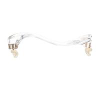 Hemobllo Sturdy for Comfortable Playing Simple and Beautiful Design Acrylic Shoulder Rest Pad with Latex Cushion to Support the Violin and Reduce Back Pressure Violin