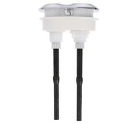 Hemobllo Toilet Water Tank Button: Flush Button Replacement Universal Oval Dual Flush Toilet Parts for Bathroom Water Tank Repair