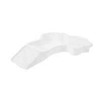 Hemobllo Tortoise Water Bowl with Ramp for Reptiles and Bearded Dragons Plastic Turtle Soak Tub with Modern Look Easy to Clean Turtle Pool Water Holder for Home Decor