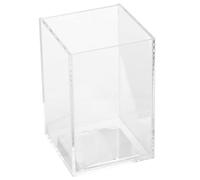 Hemobllo Transparent Multi Function Desktop Aquarium Tank Small Rectangular Goldfish and Betta Fish Tank Office Accessory and Home Decor Versatile Space Saving Design for Plants and Pets