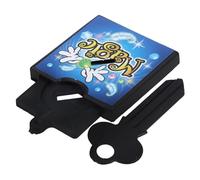 Hemobllo Trick Key Penetration Prop for Stage Performance Deformable Key Game Supply for Magician Prank Accessories