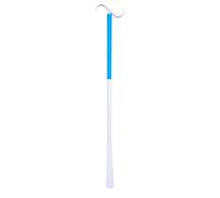 Hemobllo Two-in-one Portable Dressing Stick and Shoehorn for Elderly Disabled and Pregnant Users, Detachable Sock Aid with Blue-White Handle for Easy Shoe and Sock Assistance