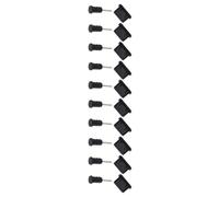 Hemobllo Type-C Charging Port Dust Plugs 30Pcs Black Silicone for Phone Earphone Jack, Protective Caps for Mobile Phone Port Dust Prevention and Easy Installation