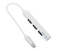 Hemobllo Type-c Usb Hub Portable Multi-port Splitter for Laptop Expansion Transfer Adapters Usb Splitter Function for Daily Use