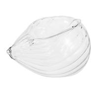 Hemobllo Unique Shell Shape Conch Cocktail Glass for Seaside Parties and High-End Cocktail Events, Multi-Use Juice and Wine Glassware