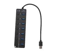 Hemobllo Usb Hub Port Expansion Adapter Independent for Laptop and Tablet High-speed Data to Portable and Safe Design Overload