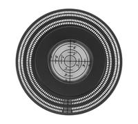 Hemobllo Vinyl Record Clamp Stabilizer Weight with Bubble Level for Vibration Control and Optimized Speed, Aluminium and Eva Material, Suitable for Music Parties and Daily Listening Use