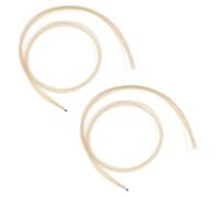 Hemobllo Violin and Erhu Bow Horsehair 2 Sets, 78Cm Natural Replacement Hair for String Instruments Suitable for Orchestra and Practice Use