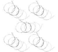 Hemobllo Violin Strings for Wood and Composite Violin Bodies 20pcs Full Set 4/4 with Nickel-plated Ball End Balanced Rich Tone and Minimizing Discomfort, for Daily Practice and Mastery