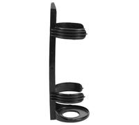 Hemobllo Wall Fire Extinguisher Holder Plastic Mount Bracket 8.25X2.63X2.63In Black for Vehicle Fire Protection and Easy Access